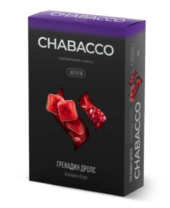 Chabacco - Гранатовые Леденцы с Ментолом