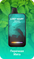 LOST MARY BM 16000 - ПЕРЕЧНАЯ МЯТА