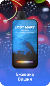 LOST MARY BM 16000 - ЕЖЕВИКА ВИШНЯ