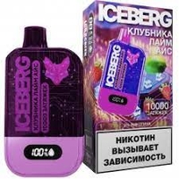 ICEBERG 10000 - КЛУБНИКА ЛАЙМ АЙС