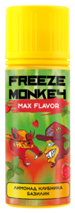 Freeze Monkey 120ml - Лимонад Клубника Базилик