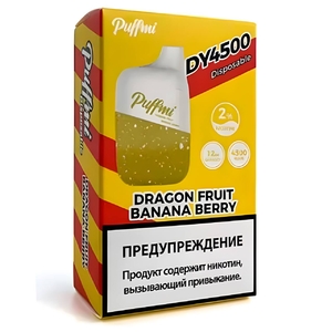 Puff Mi 4500 - DRAGON FRUIT BANANA BERRY (Драгонфрут Банан Ягоды)