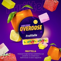 Overdose - Fruittella (Сливочная Жевательная Конфета с Фруктами и Баблгамом) 25гр